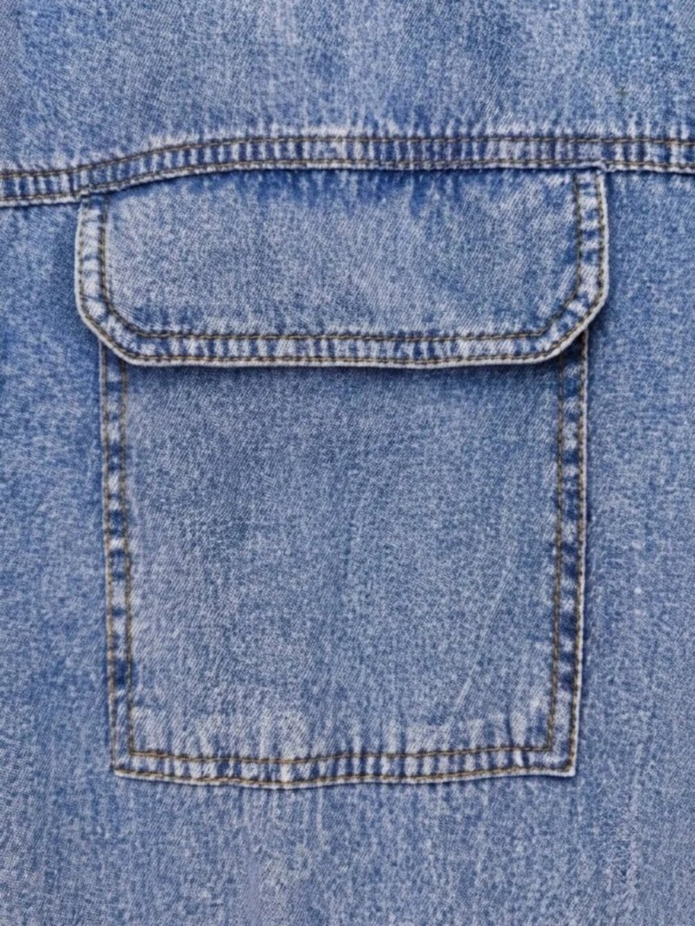 Given Kale Short Sleeve Denim Maxi Dress with Front Split (Size XL) - NEW!!! - Picture 7 of 11